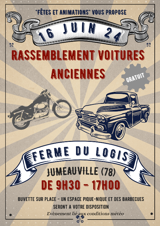 Rassemblement voitures anciennes