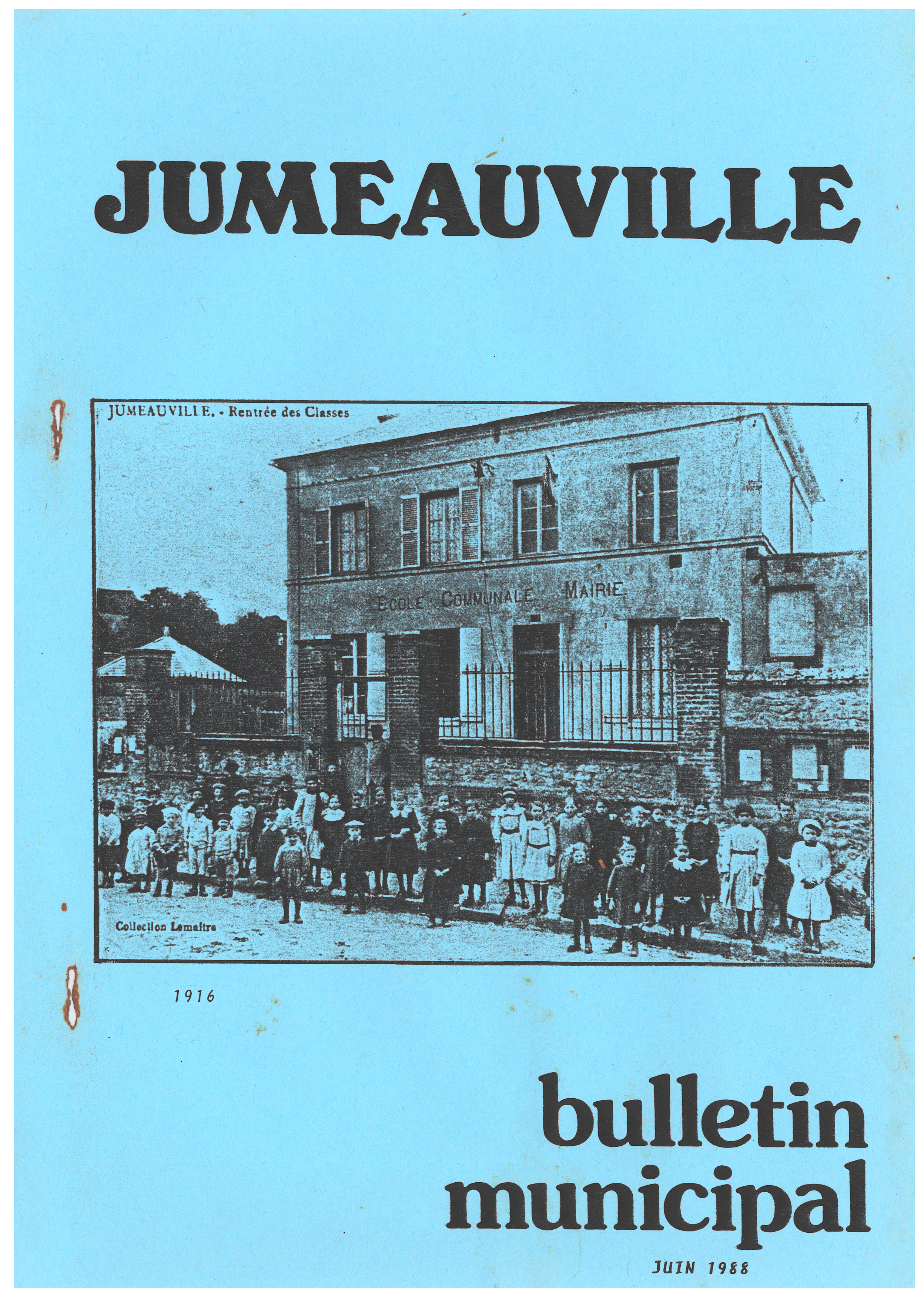 Bulletin Municipal 2 1988