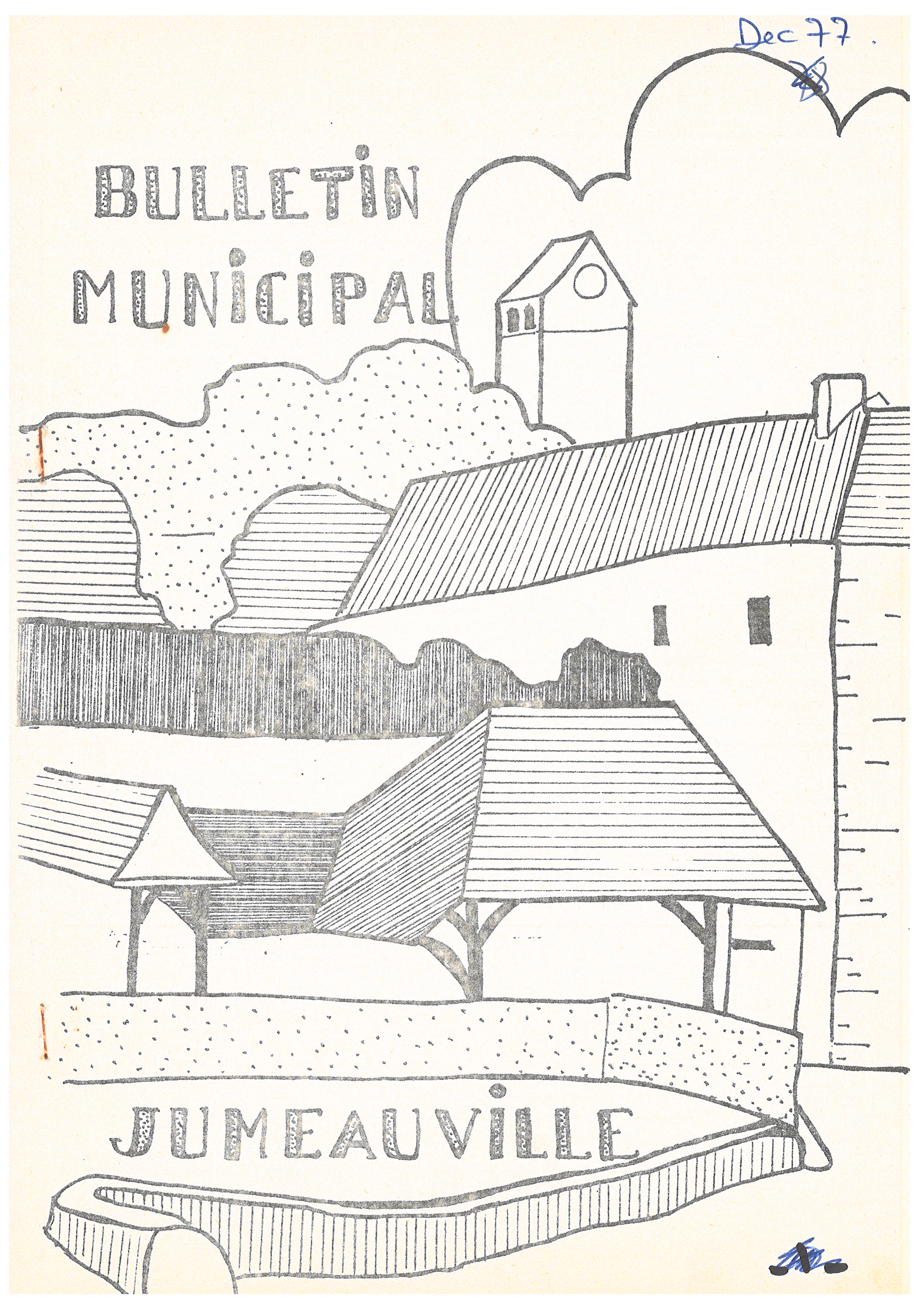 Bulletin municipal N°1 1977