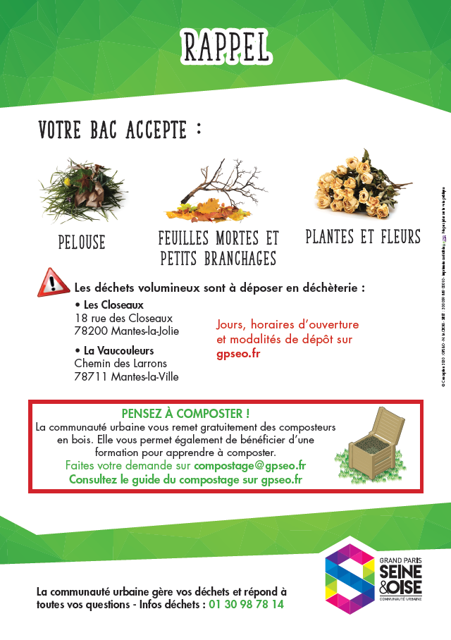 Collecte des déchets végétaux