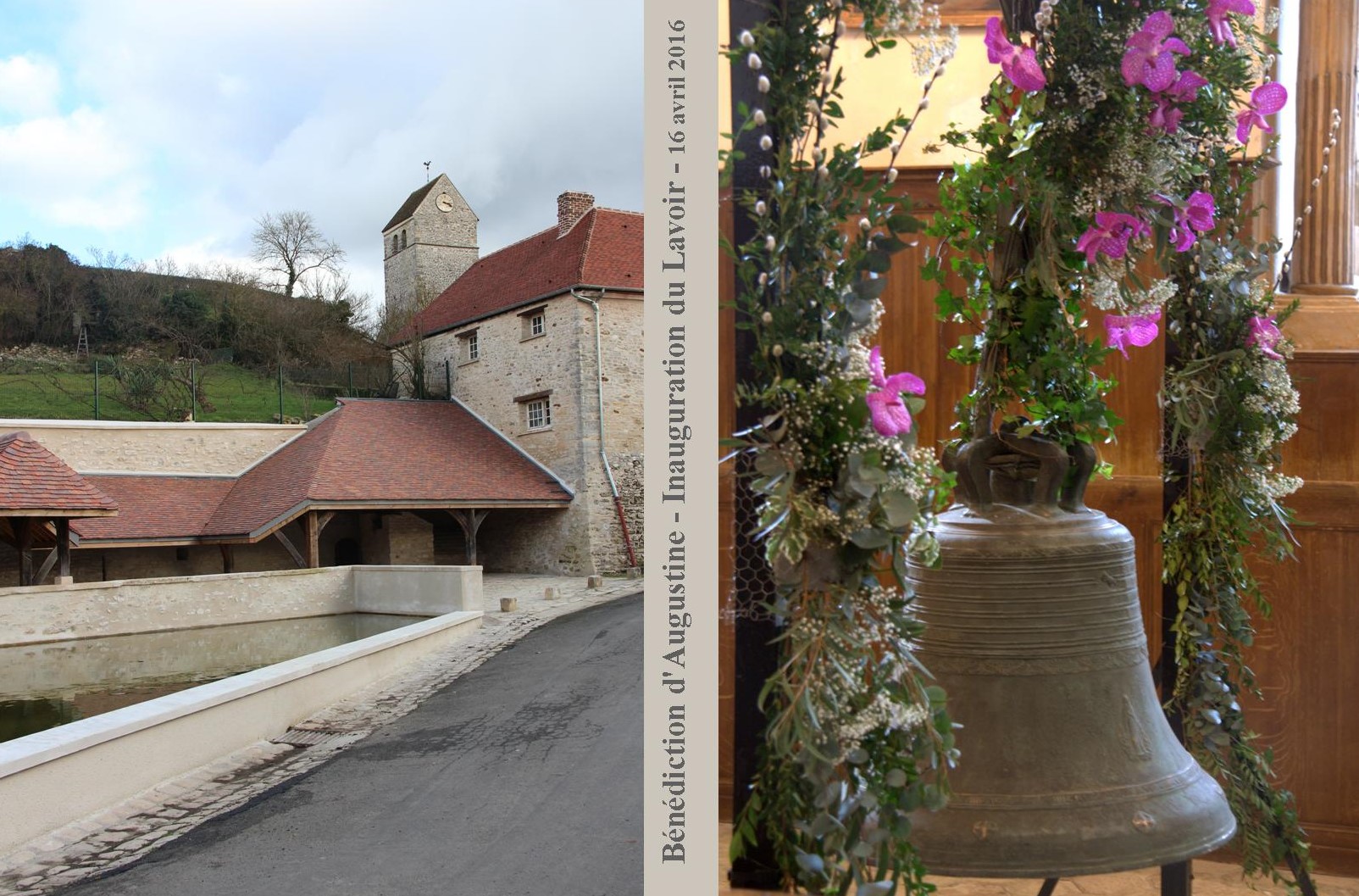 JHA Arrivée d'Augustine et Inauguration du lavoir