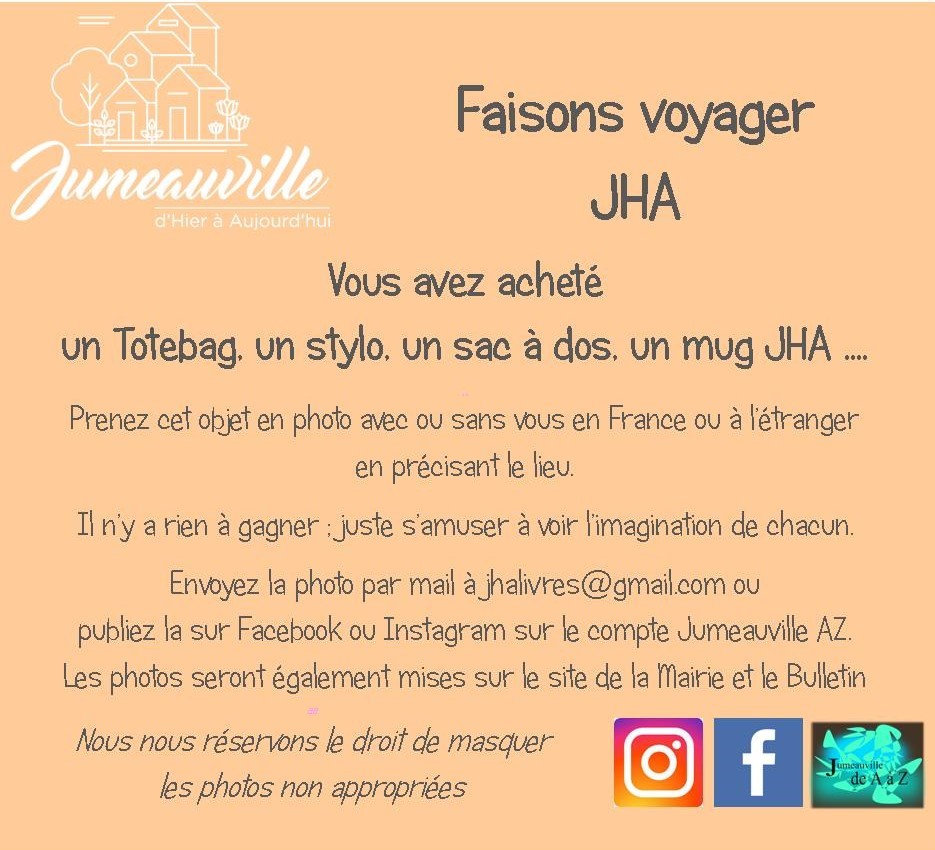 Voyage de JHA