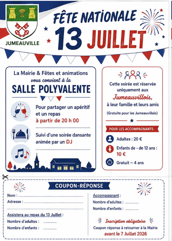 F&ecirc;te du 13 juillet